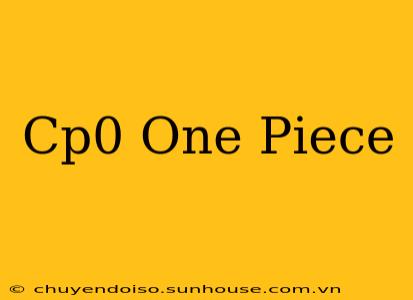 Cp0 One Piece